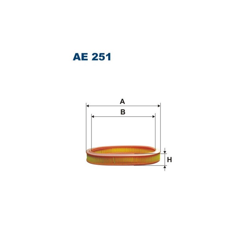 Filtr powietrza Ford Fiesta, Escort, Orion
