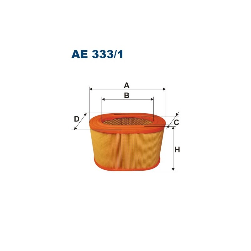 Filtr powietrza Mitsubishi Pajero I, Pajero II