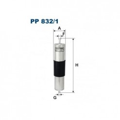 Filtr paliwa BMW 3, 5, 7, 8