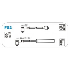 PRZEWODY ZAPŁONOWE FORD FIESTA 1.4 86-89