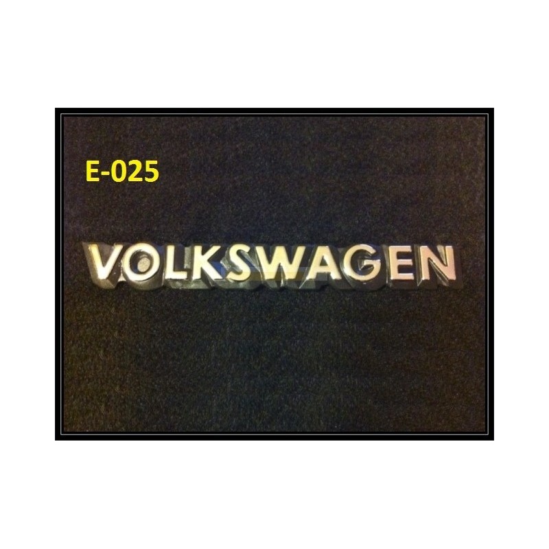 Emblemat, napis Volkswagen, emblemat samochodowy do VW, znaczek, logo, stary typ