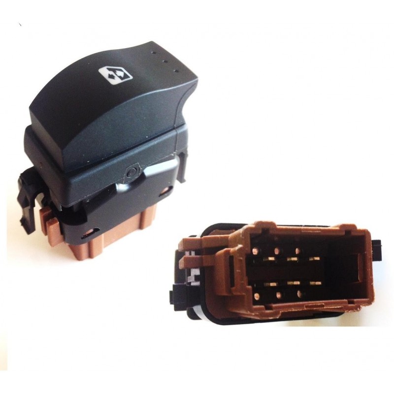 Włącznik opuszczania,podnoszenia szyby drzwi lewe, prawe Renault Trafic II