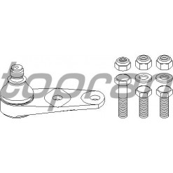 Sworzeń zawieszenia lewy, prawy Renault Clio I, II, Megane, Twingo, Super 5, 11, 19