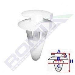 Spinka tapicerki BMW