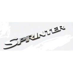  	Emblemat , logo, napis SPRINTER na karoserię, na tylną klapę, Mercedes