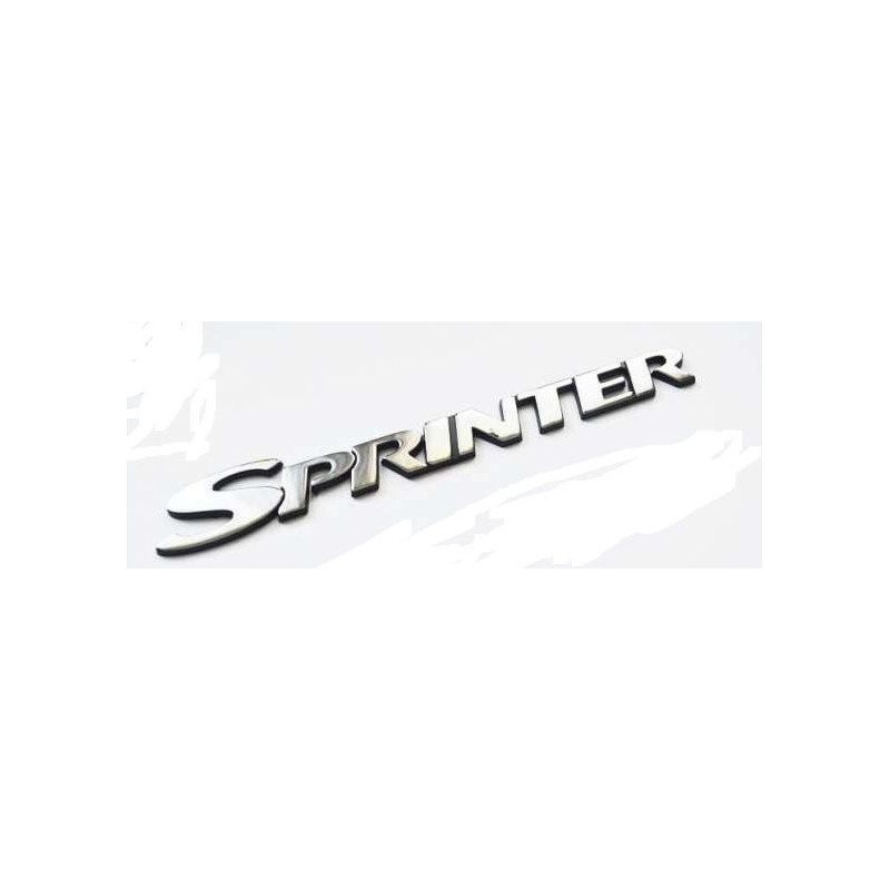  	Emblemat , logo, napis SPRINTER na karoserię, na tylną klapę, Mercedes
