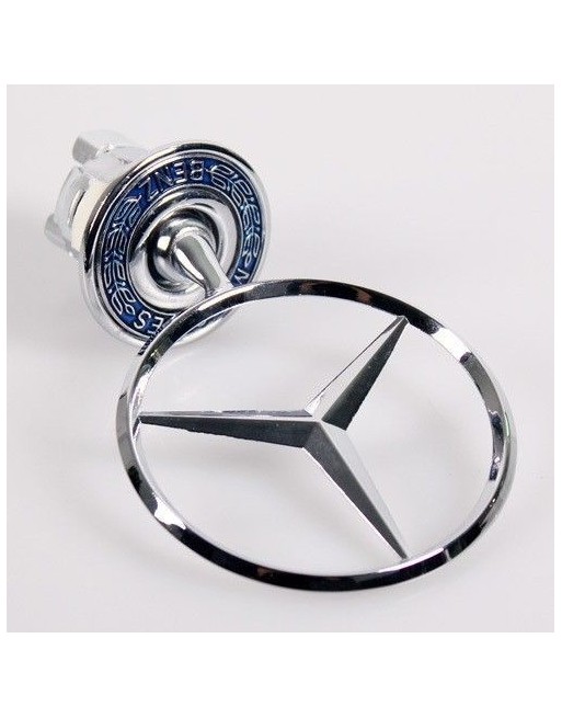 Emblemat, gwiazda, celownik maski silnika Mercedes C/E/S Klasa