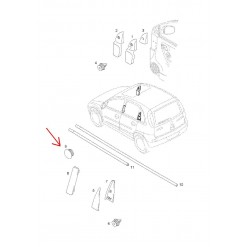 Korek zaślepka progu Opel