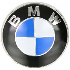 Emblemat - logo BMW, kółko (śr.83mm) znaczek przedni BMW 3/5/7