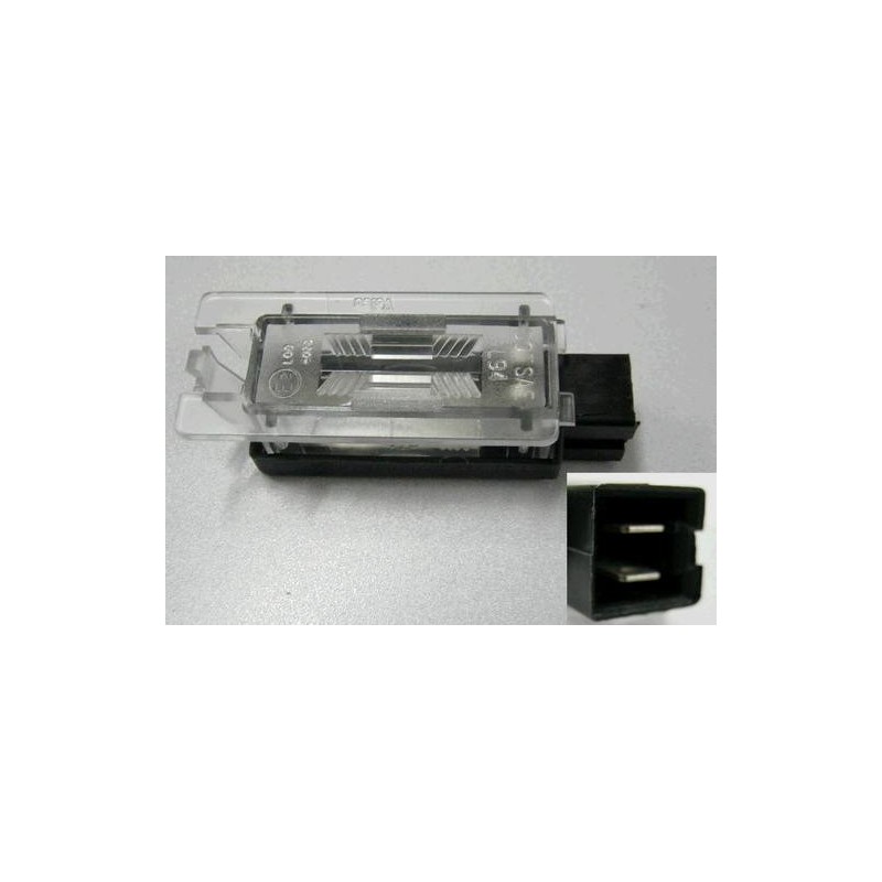 Lampka oświetlenia tylnej tablicy rejestracyjnej Renault 21,Nevada,Megane I Coupe/Kombi,Megane Scenic I,Laguna I Kombi