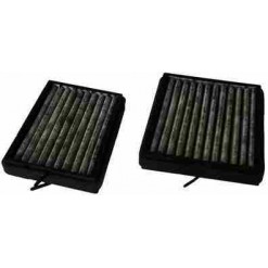 Filtr pyłkowy węglowy KPL (2szt) nawiewu kabiny Mercedes C-klasa W203,CLC,CLK W209