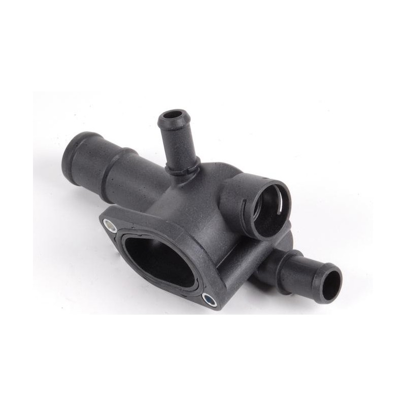 Króciec wodny chłodnicy - obudowa czujnika temperatury płynu przy głowicy silnika Audi...,Seat...,Skoda...,VW...