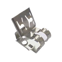 Uchwyt metalowy,zaczep mocowania linki tylnego koła do hamulca ręcznego VAG Audi,Seat,VW,Skoda,Ford