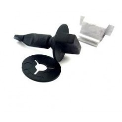 Bolec,wkręt,kołek mocowania nakładki-zaślepki zderzaka tylnego Audi A1,A3,Q5,Q7,VW Golf V/VI,Polo 9N,Tiguan,Touran,Passat B6