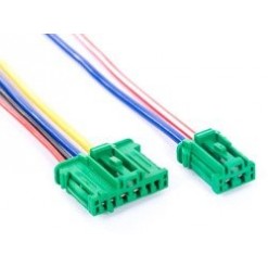 Wiązka przewodówami do rezystora-opornika wentylatora-dmuchawy nagrzewnicy Citroen,Peugeot,Renault