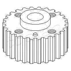 Koło zębate wału korbowego silnika Audi, VW, Seat, Skoda