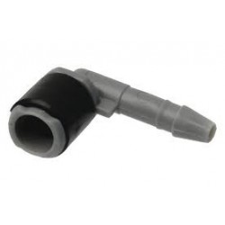 Łącznik KĄTOWY przewodów i pompki płynu spryskiwaczy szyby przedniej i tylnej VAG: Audi...,Seat...,Skoda...,VW....