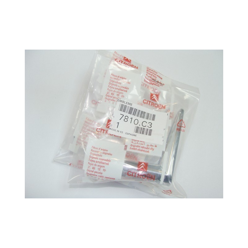 Emblemat, znaczek przedni na atrapę Citroen Xsara 97-00, Saxo (oryginał) 