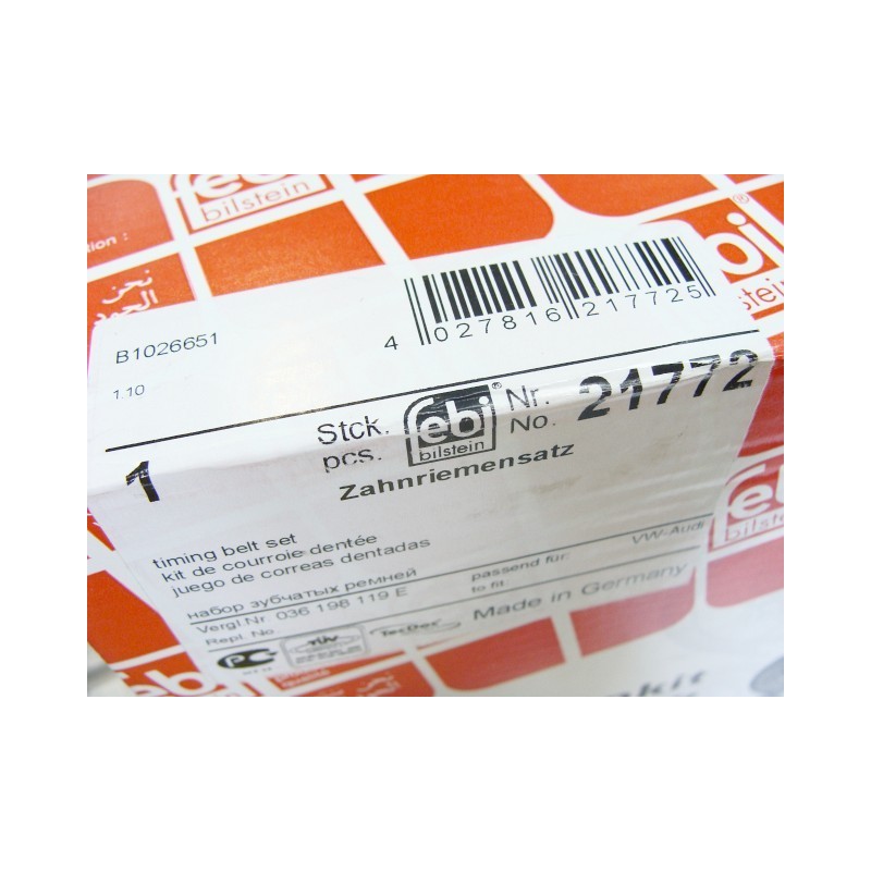 Rozrząd  kompletny Audi...,VW...,Seat...,Skoda Fabia,Octavia 1,4 16V (FEBI)