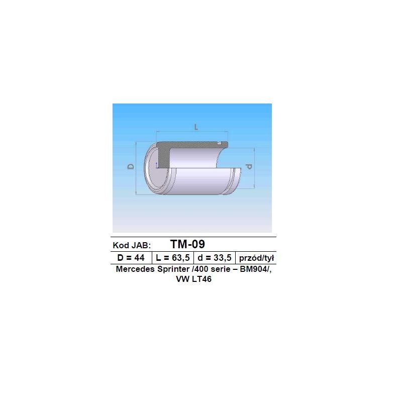 Tłoczek zacisku hamulcowego Mercedes Sprinter /44x63.5mm/