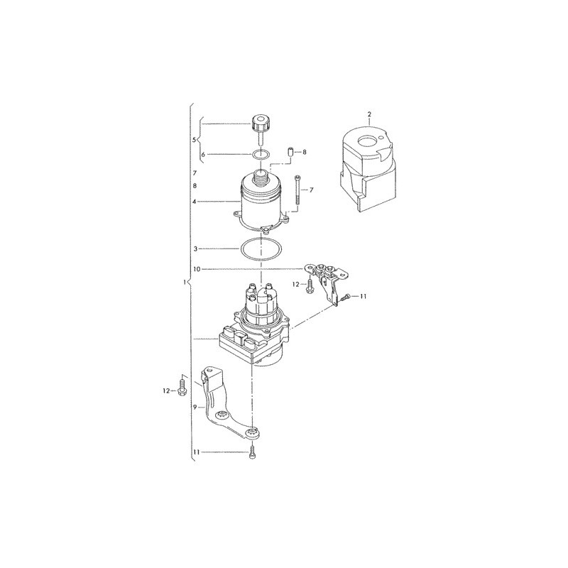 Zbiornik płynu wspomagania Fabia SMI-KOYO