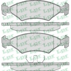 Zestaw klocków hamulcowych przód Ferrari, Ford