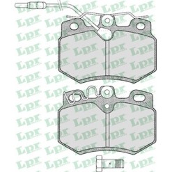 Zestaw klocków hamulcowych przód Peugeot