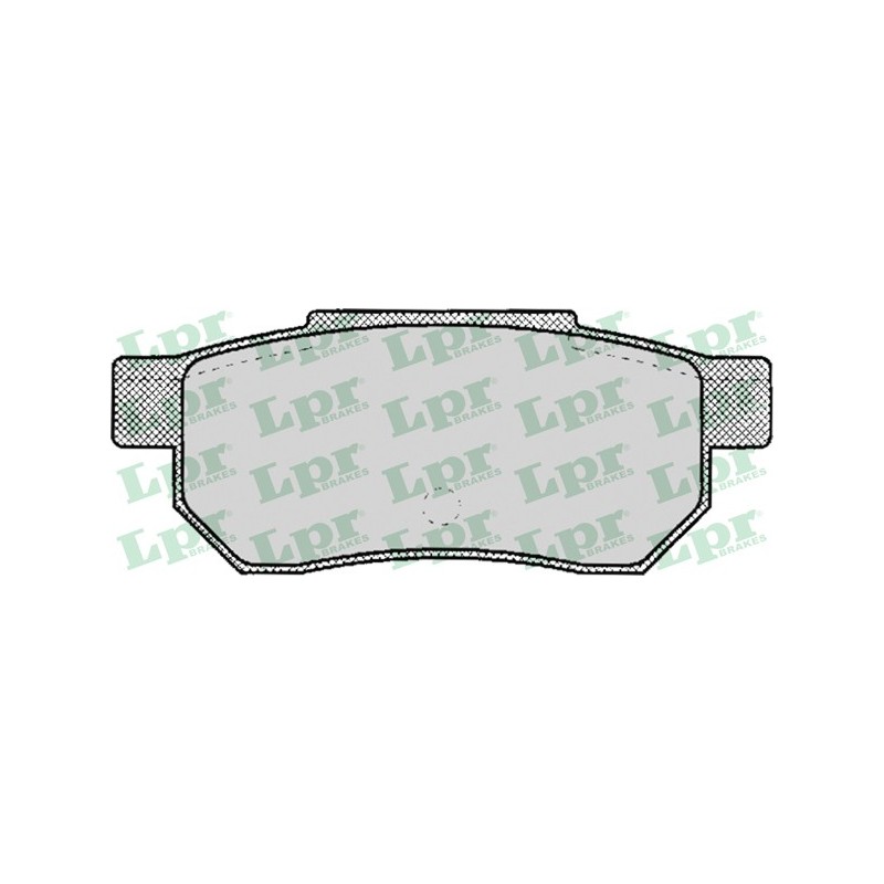 Zestaw klocków hamulcowych tył Acura, Honda