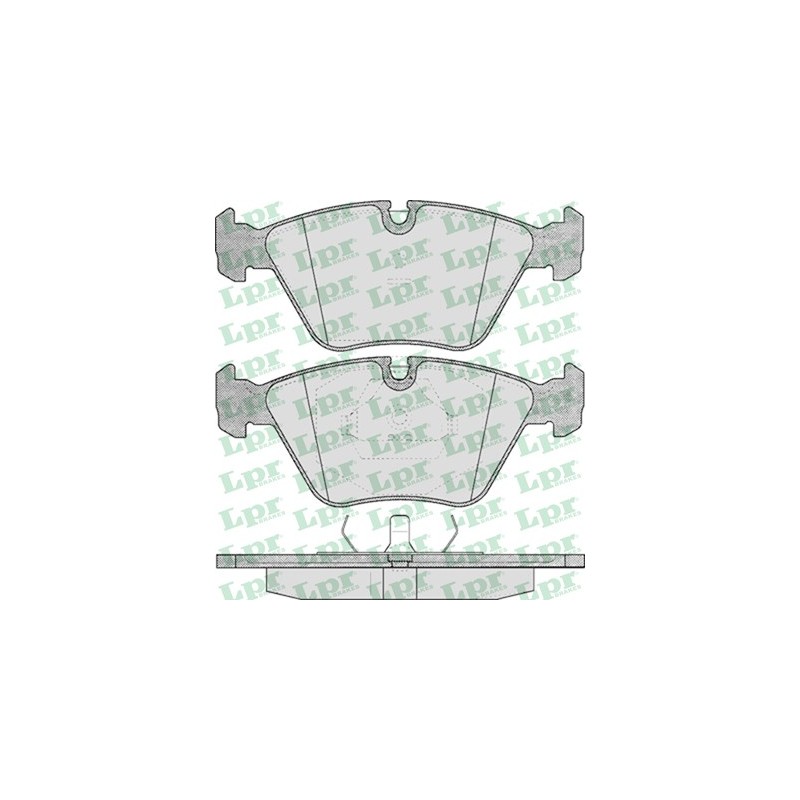 Zestaw klocków hamulcowych przód BMW