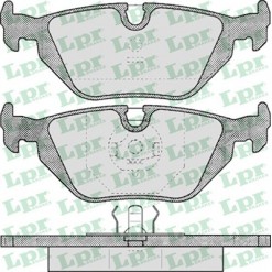 Zestaw klocków hamulcowych tył BMW E36