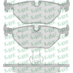 Zestaw klocków hamulcowych tył BMW E39