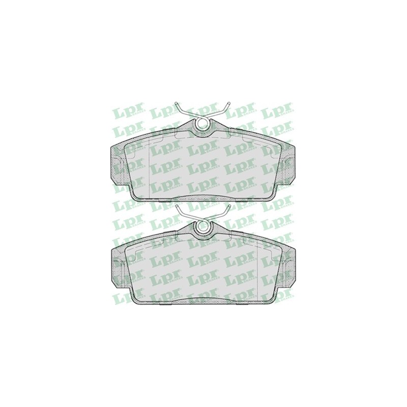 Zestaw klocków hamulcowych przód Nissan Almera, Primera