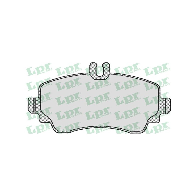 Zestaw klocków hamulcowych przód Mercedes A-klasa