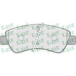 Zestaw klocków hamulcowych przód Citroen, Peugeot