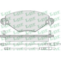 Zestaw klocków hamulcowych przód Citroen C5