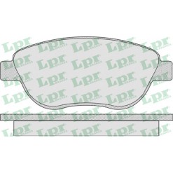 Zestaw klocków hamulcowych przód Citroen, Peugeot