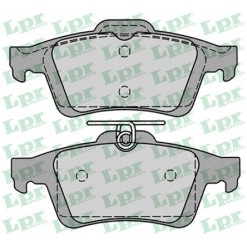 Zestaw klocków hamulcowych tył Citroen, Jaguar, Opel, Renault, Saab
