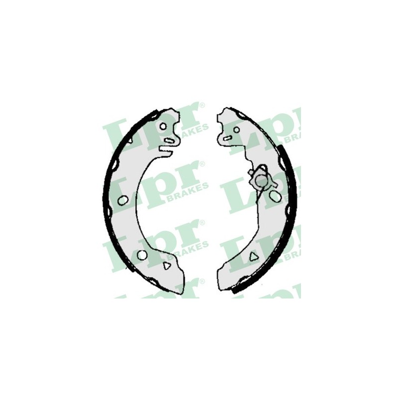 Zestaw szczęk hamulcowych Ford, Mazda