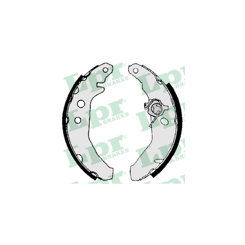 Zestaw szczęk hamulcowych Ford, Mazda