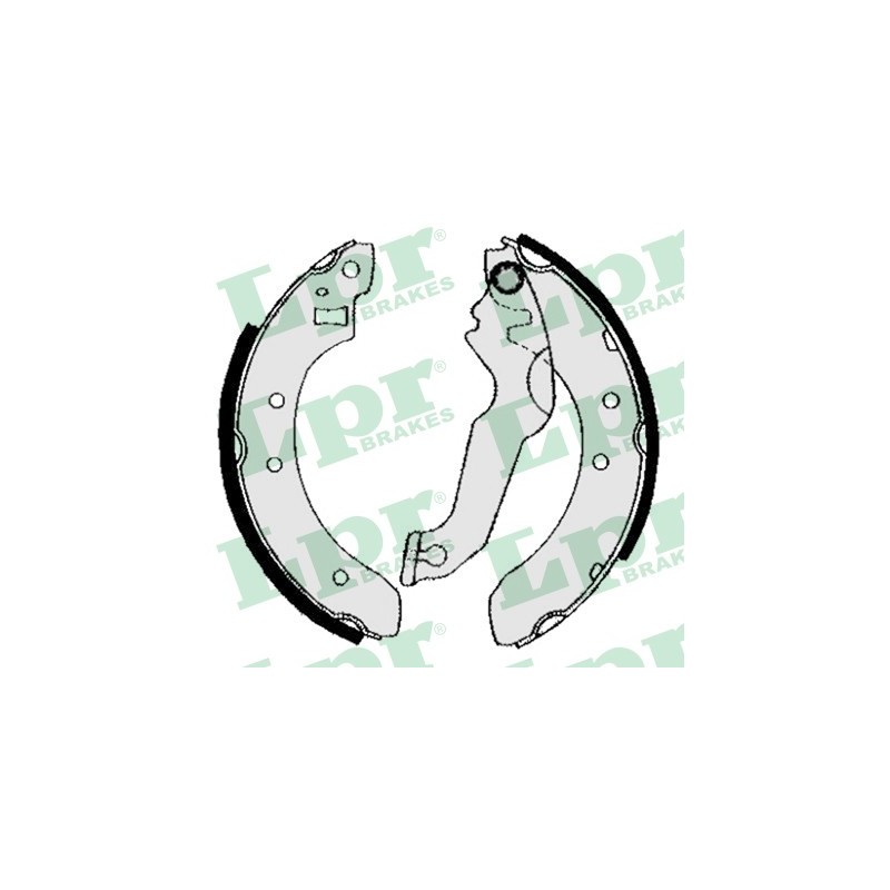 Zestaw szczęk hamulcowych Ford Escort, Orion