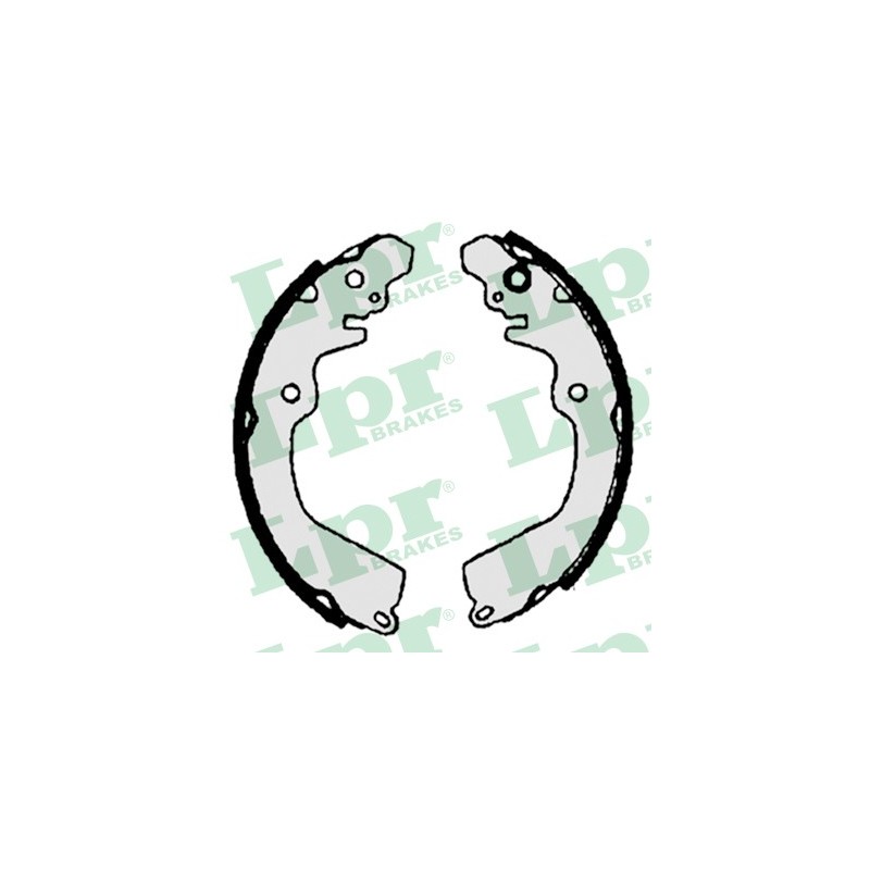 Zestaw szczęk hamulcowych Mitsubishi Space Runner, Space Wagon