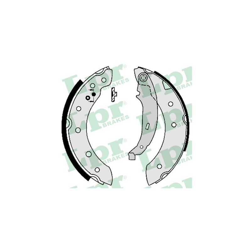 Zestaw szczęk hamulcowych Citroen, Dacia, Renault, Peugeot