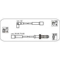 Przewody zapłonowe Citroen, Peugeot 