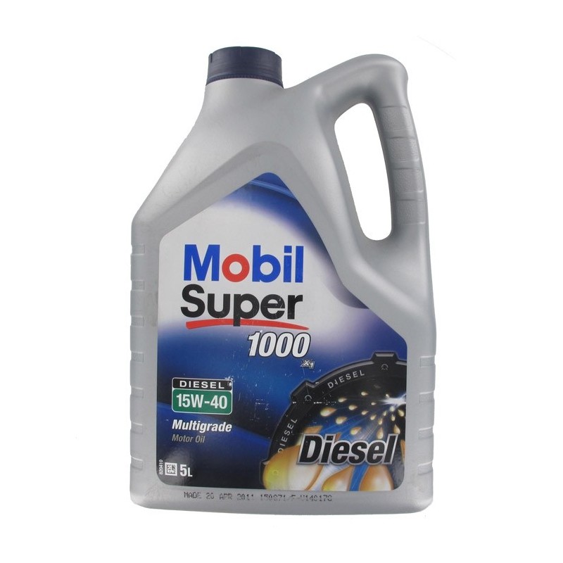 Olej silnikowy mineralny Mobil 1000 15W40 Diesel 5L